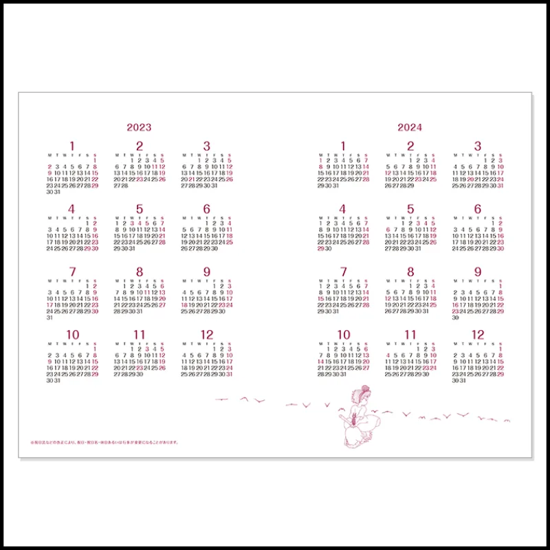 Agendas Et Calendriers|Maison Ghibli Agenda 2023 Au coin du feu - Kiki la petite sorcière