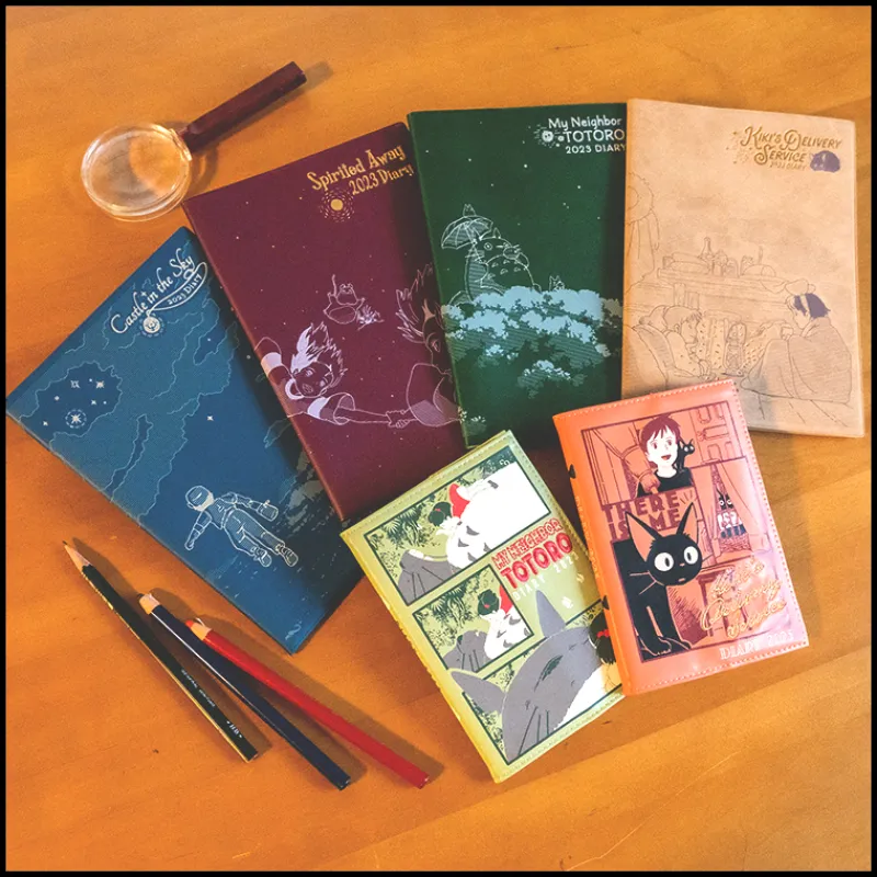 Agendas Et Calendriers|Maison Ghibli Agenda 2023 Au coin du feu - Kiki la petite sorcière