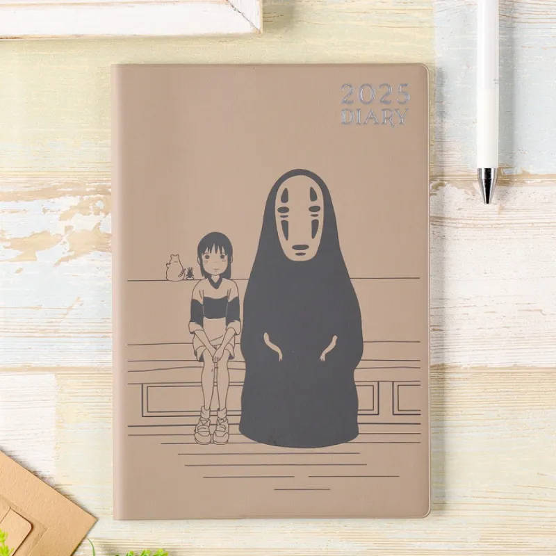 Agendas Et Calendriers|Maison Ghibli Agenda 2025 Chihiro & No Face dans le train - Le Voyage de Chihiro