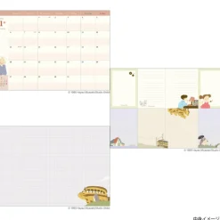Agendas Et Calendriers|Maison Ghibli Agenda feutrine 2025 Totoro Parapluie - Mon Voisin Totoro
