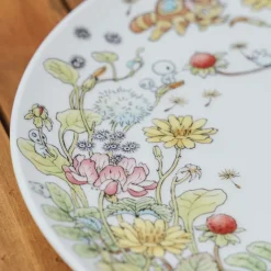 Cuisine Et Table|Maison Ghibli Assiette 23 cm Totoro Fraise - Mon Voisin Tororo