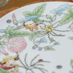 Cuisine Et Table|Maison Ghibli Assiette 23 cm Totoro Liseron - Mon Voisin Tororo