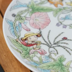 Cuisine Et Table|Maison Ghibli Assiette 23 cm Totoro Liseron - Mon Voisin Tororo