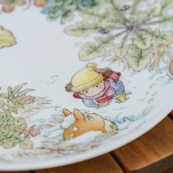 Cuisine Et Table|Maison Ghibli Assiette 23 cm Totoro Ooinuhugri - Mon Voisin Tororo