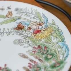 Cuisine Et Table|Maison Ghibli Assiette 23 cm Totoro Pissenlit - Mon Voisin Totoro