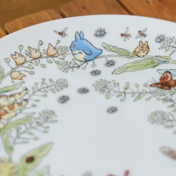 Cuisine Et Table|Maison Ghibli Assiette 23 cm Totoro Pissenlit - Mon Voisin Totoro