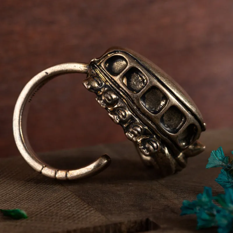 Bijoux|Maison Ghibli Bague vintage Chatbus - Mon Voisin Totoro