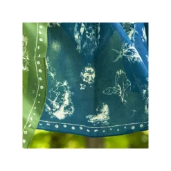 Textile|Maison Ghibli Bandana Vivre ensemble bleu - Princesse Mononoké