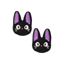 Bijoux|Maison Ghibli Bijou Boucle d’oreilles à Clips Broderie Jiji - Kiki la petite sorciè