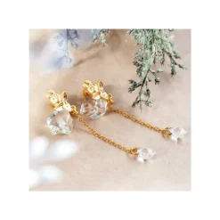 Bijoux|Maison Ghibli Bijou Boucle d’oreilles Clip Totoro Blanc Goutte - Mon Voisin Totoro