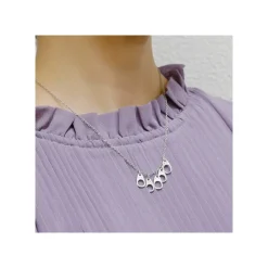 Bijoux|Maison Ghibli Bijou Collier Totoro Blanc Metal- Mon Voisin Totoro