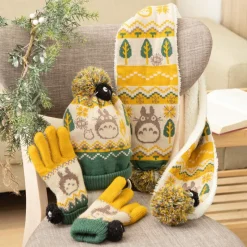 Textile|Maison Ghibli Bonnet à pompon Totoro & Noiraudes - Mon Voisin Totoro