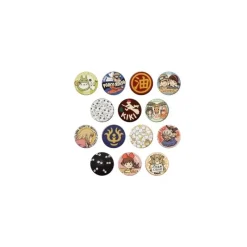 Badges|Maison Ghibli Boîte Collection de 14 Badges Bleu - Studio Ghibli