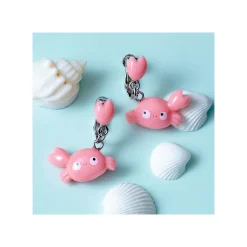 Bijoux|Maison Ghibli Boucle d’oreilles Clip Mei Crabe - Mon Voisin Totoro
