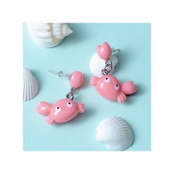 Bijoux|Maison Ghibli Boucles d’oreilles Mei crabe - Mon Voisin Totoro