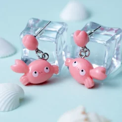 Bijoux|Maison Ghibli Boucles d’oreilles Mei crabe - Mon Voisin Totoro