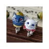 Bijoux|Maison Ghibli Boucles d’oreilles percées Yuki & Lune - Le Royaume des chats
