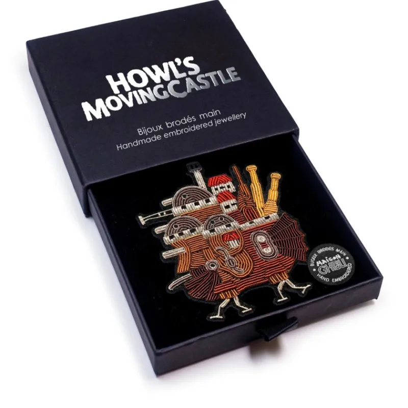 Pins|Maison Ghibli Broche Cannetille Château de Howl - Le Château Ambulant