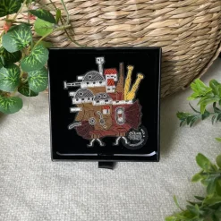 Pins|Maison Ghibli Broche Cannetille Château de Howl - Le Château Ambulant