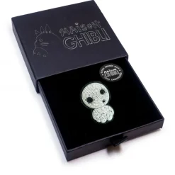 Pins|Maison Ghibli Broche cannetille Kodama assis - Princesse Mononoké