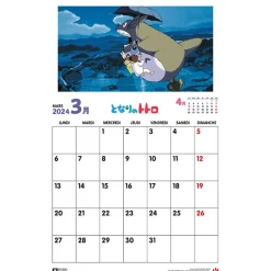 Agendas Et Calendriers|Maison Ghibli Calendrier Totoro 2024 - EN