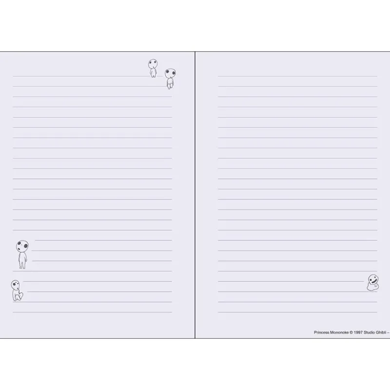 Carnets Et Cahiers|Maison Ghibli Carnet de notes San - Princesse Mononoké