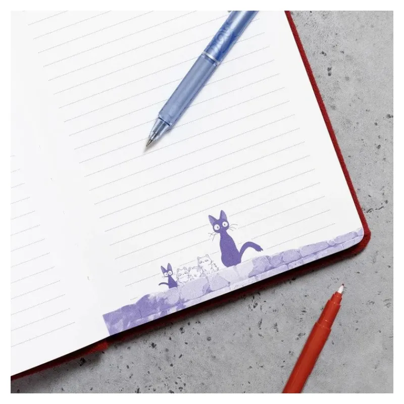 Carnets Et Cahiers|Maison Ghibli Carnet feutrine Jiji - Kiki la petite sorcière