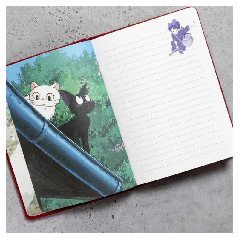 Carnets Et Cahiers|Maison Ghibli Carnet feutrine Jiji - Kiki la petite sorcière