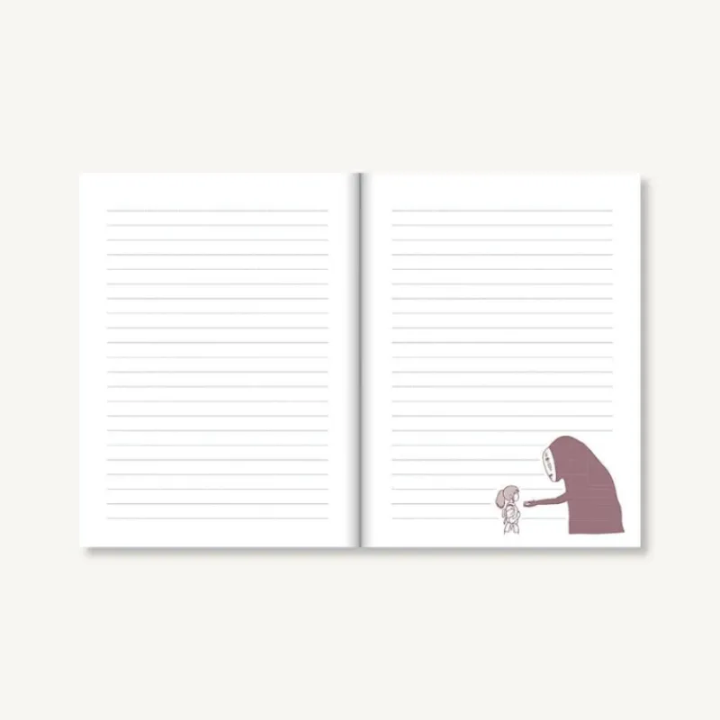 Carnets Et Cahiers|Maison Ghibli Carnet feutrine No Face - Le Voyage de Chihiro