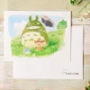 Cartes Postales Et Papier À Lettres|Maison Ghibli Carte de vœux aquarelle 24 x 15,8 cm Mei & Totoro - Mon Voisin Totoro