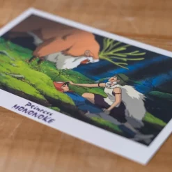 Cartes Postales Et Papier À Lettres|Maison Ghibli Carte Postale - Princesse Mononoké