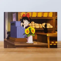 Cartes Postales Et Papier À Lettres|Maison Ghibli Carte Postale Kiki Tournesol - Kiki la petite sorcière