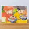 Cartes Postales Et Papier À Lettres|Maison Ghibli Carte Postale Ponyo & Sosuke ramen - Ponyo sur la falaise