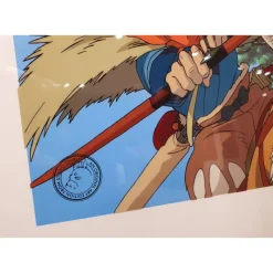 Celluloïd D'Art - Studio Ghibli|Maison Ghibli CELLULOID D'ART ASHITAKA PART AU COMBAT - STUDIO GHIBLI
