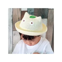 Accessoires|Maison Ghibli Chapeau Tricoté Enfant Totoro Blanc - Mon Voisin Totoro