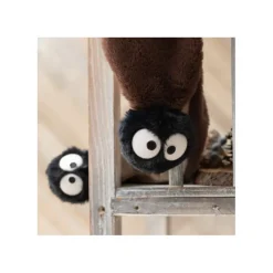 Textile|Maison Ghibli Écharpe peluche Noiraudes - Mon Voisin Totoro