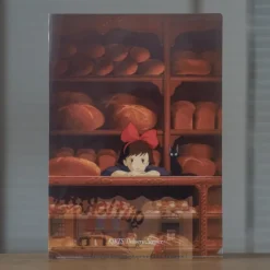 Classement|Maison Ghibli Chemise A4 Boulangerie - Kiki la petite sorcière