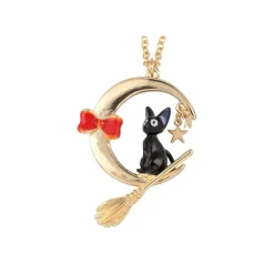 Bijoux|Maison Ghibli Collier Jiji Et La Lune - Kiki la petite sorcière