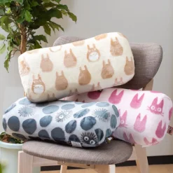 Mobilier|Maison Ghibli Coussin brique moiré Jiji silhouette   - Kiki la petite sorcière