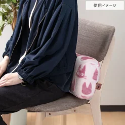 Mobilier|Maison Ghibli Coussin brique moiré Totoro silhouette   - Mon Voisin Totoro