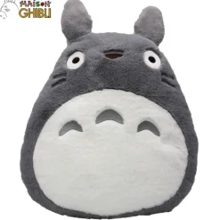 Coussins|Maison Ghibli Coussin Nakayoshi Totoro Gris - Mon Voisin Totoro
