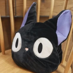 Linge De Maison|Maison Ghibli Couverture coussin Jiji - Kiki la petite sorcière