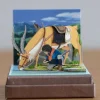 Loisirs Créatifs|Maison Ghibli Diorama papier Ashitaka et Yakuru -Princesse Mononoké