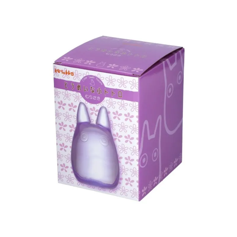 Statues|Maison Ghibli Figurine Cristal Pourpre Totoro Blanc - Mon Voisin Totoro