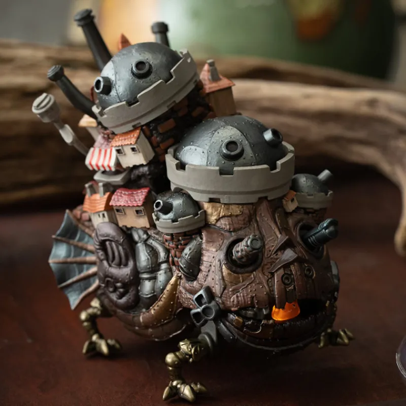 Statues|Maison Ghibli Figurine mécanique Château ambulant - Le Château ambulant