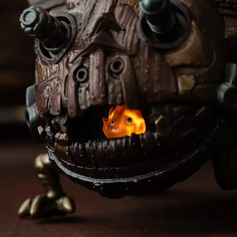 Statues|Maison Ghibli Figurine mécanique Château ambulant - Le Château ambulant