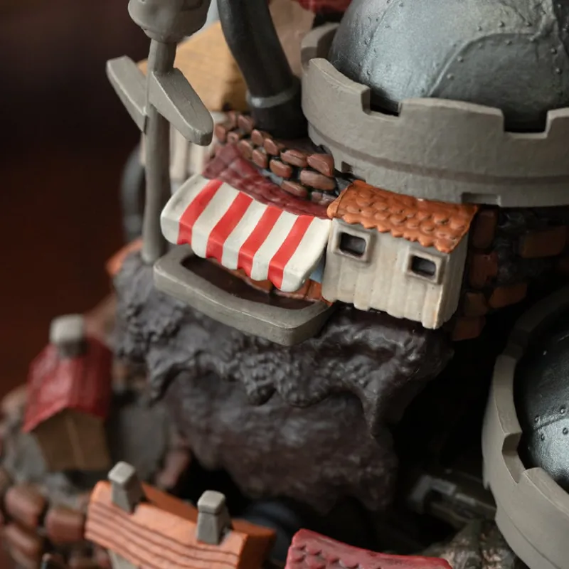 Statues|Maison Ghibli Figurine mécanique Château ambulant - Le Château ambulant