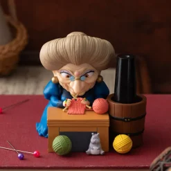 Boites À Bijoux|Maison Ghibli Figurine pot à crayon Yubaba tricote - Le Voyage de Chihiro