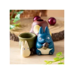 Boites À Bijoux|Maison Ghibli Figurines pot à crayon Totoro bleu & blanc - Mon Voisin Totoro