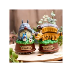 Boites À Musiques|Statues|Maison Ghibli Grande Statue Musicale Chatbus - Mon Voisin Totoro